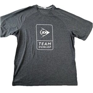 Vintage Team Dunlop Sport-Tek Men's T shirt Grey Sz XL‎ X-Large  NWOT